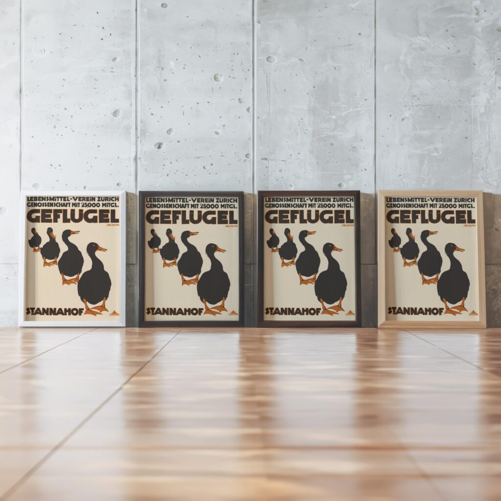 Goose Market Poster