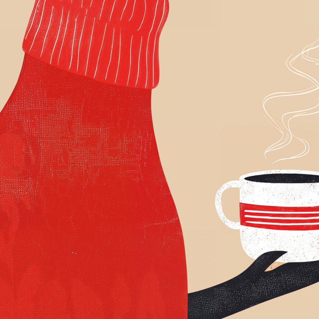 Greyhound and Rabbit Coffee Art Prints Set of 2