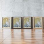 Gustav Klimt Heron Print