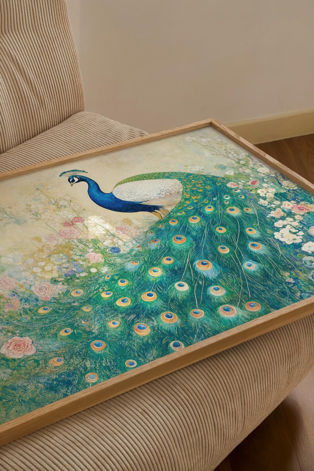 Gustav Klimt Peacock Print