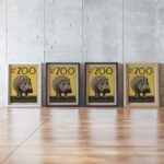 Hippo Zoo Vintage Poster