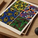 Insect Bees Butterfly Art Print