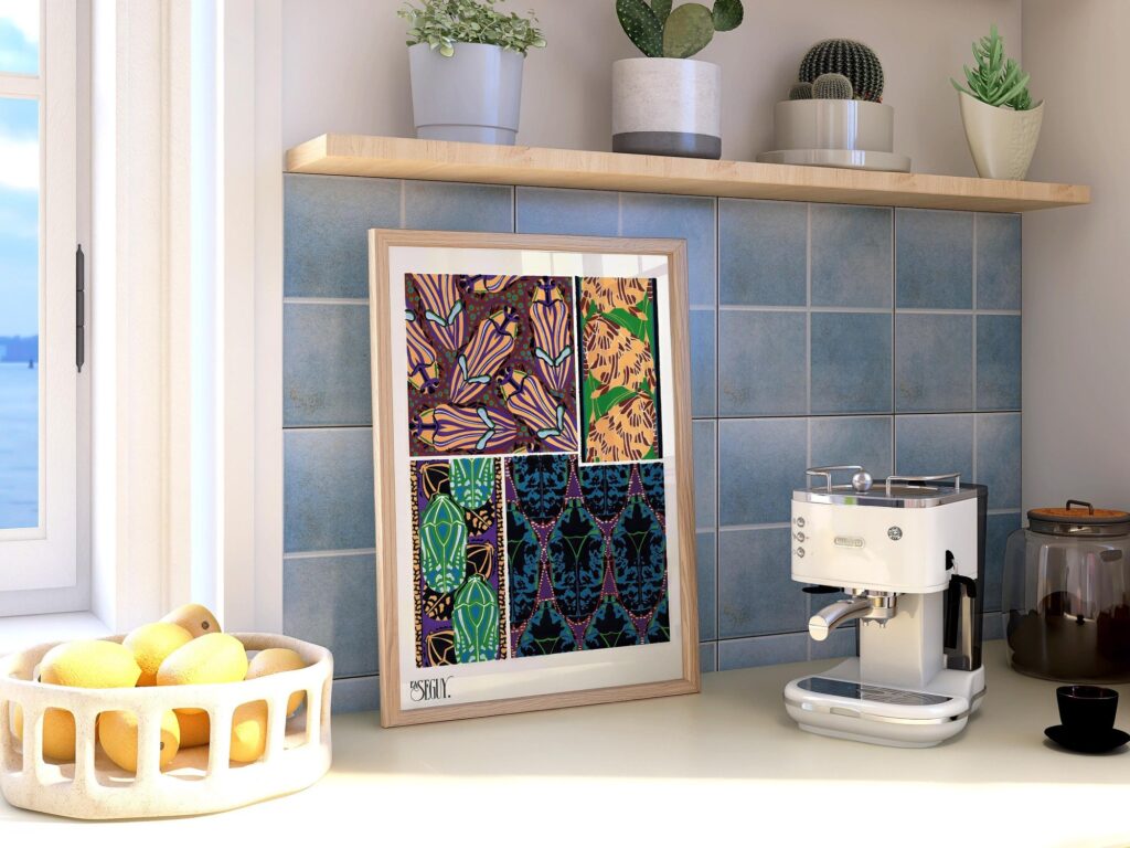 Insect Retro Entomology Art Print