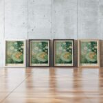 Klimt Frog Print