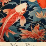Koi & Seahorse Print Set