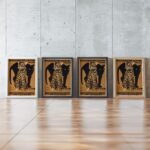 Leopard and Panther Art Print