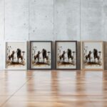 Lion Couple Wall Art