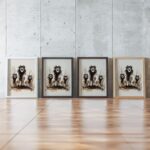 Lion Family Wall Art