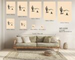 Lonely Cowboy Desert Western Print