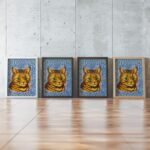 Louis Wain Cat Art Print