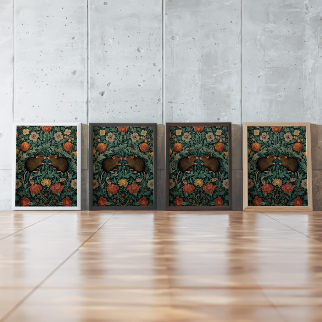 Mole Botanical Print