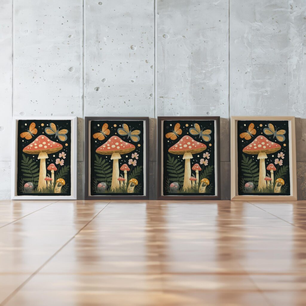 Mushroom Wall Art