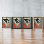 Orca Coastal Wall Art