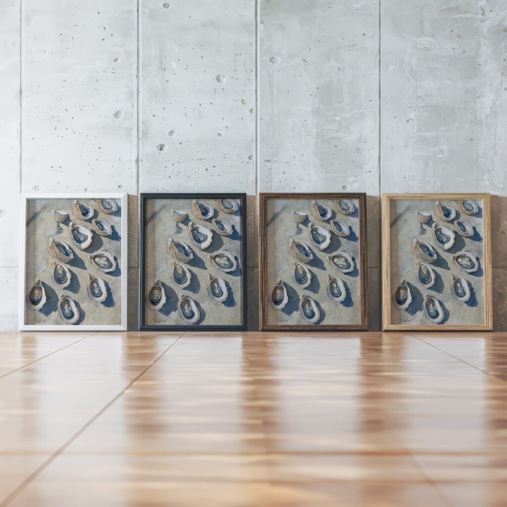 Oyster Shell Art Print