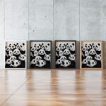 Panda Party Art Print