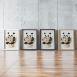 Panda Toilet Humor Art Print
