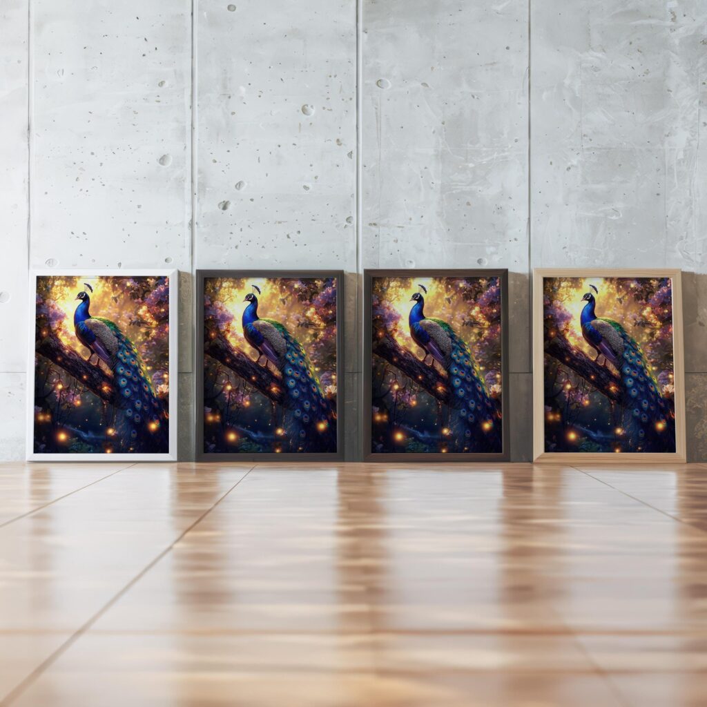 Peacock Wall Art
