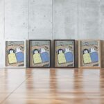 Penguin and Bear Nursery Print