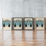 Penguin Beach Poster