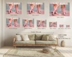 Pink Cowgirl Boots Art Print
