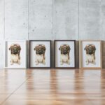 Pug Aviator Poster