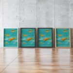Retro Fish Print