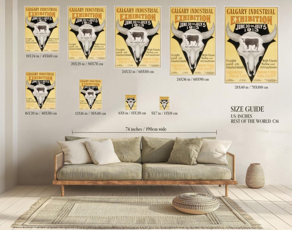 Rodeo Vintage Exhibition Poster