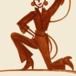 Rust Cowgirl Set of 3 Prints