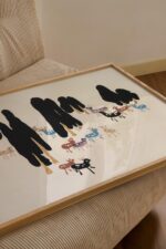 Stag and Deers Nursery Art Print