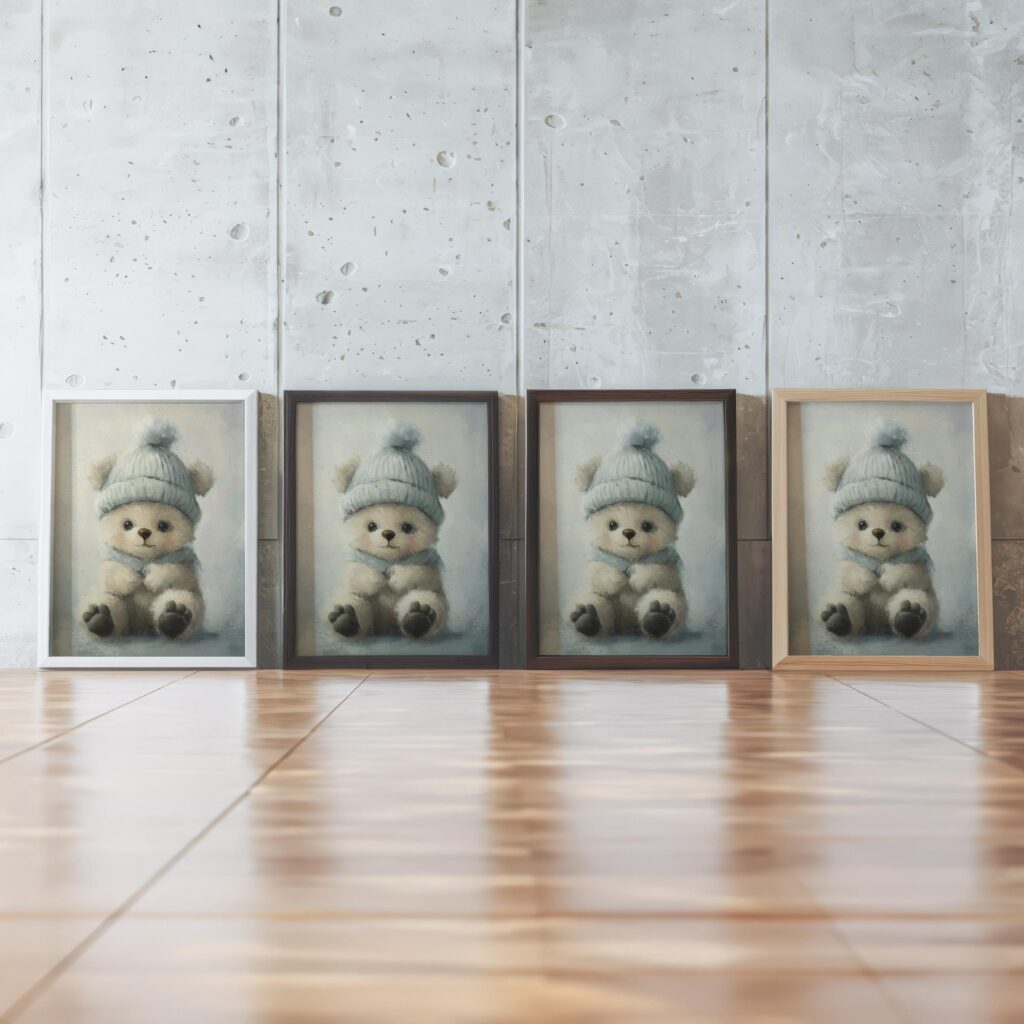 Teddy Bear Nursery Print