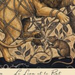 The Lion and The Rat Art Print