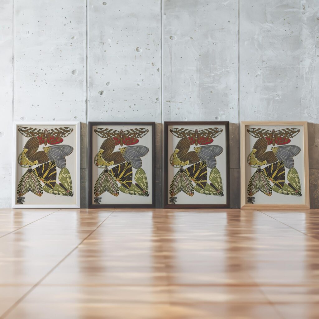 Vintage Butterfly Art Print