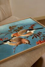 Vintage Jay Bird Print