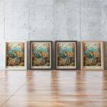 Vintage Sea Turtle Art Print