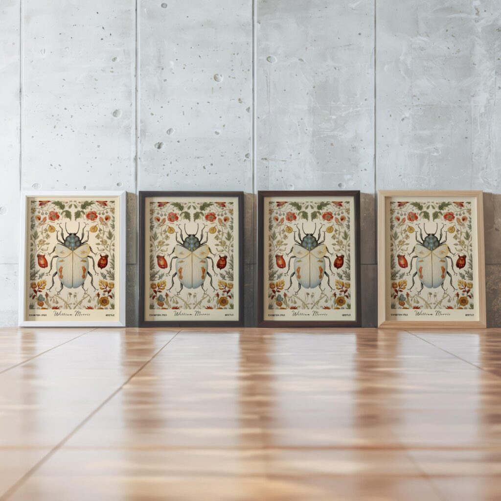 William Morris Beetle Print