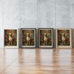 William Morris Chihuahua Art Print
