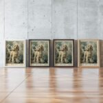William Morris Cocker Spaniel Art Print