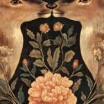William Morris Deer Floral Print