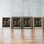 William Morris Dragonfly Print
