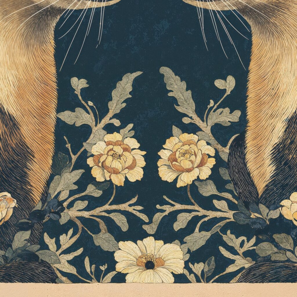 William Morris Ferret Art Print