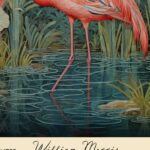 William Morris Flamingo Print