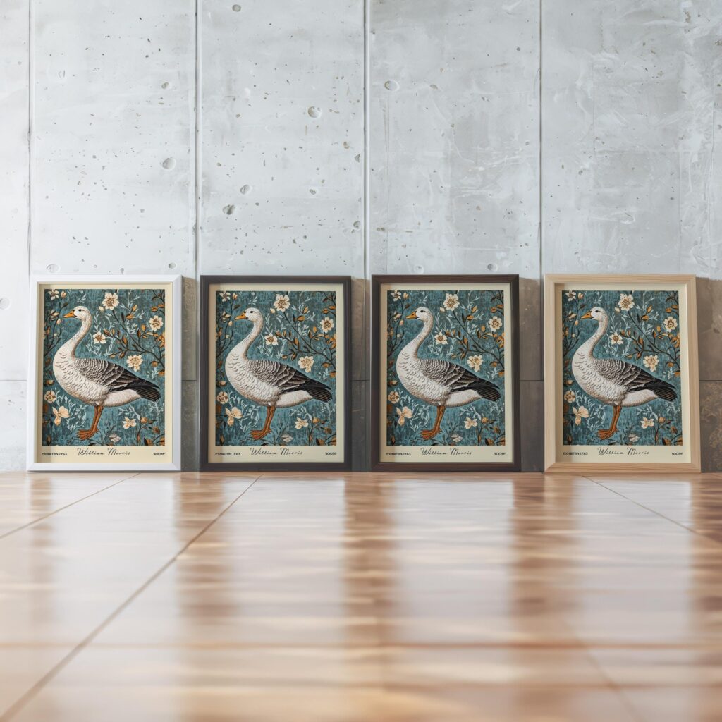 William Morris Goose Art Print