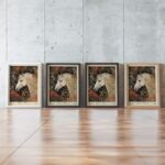 William Morris Horse Print
