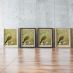 William Morris Kiwi Bird Art Print