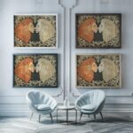 William Morris Lion Art Print