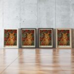 William Morris Lynx Art Print
