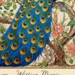 William Morris Peacock Art Print