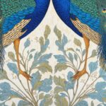 William Morris Peacock Poster