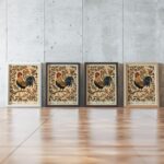 William Morris Rooster Print