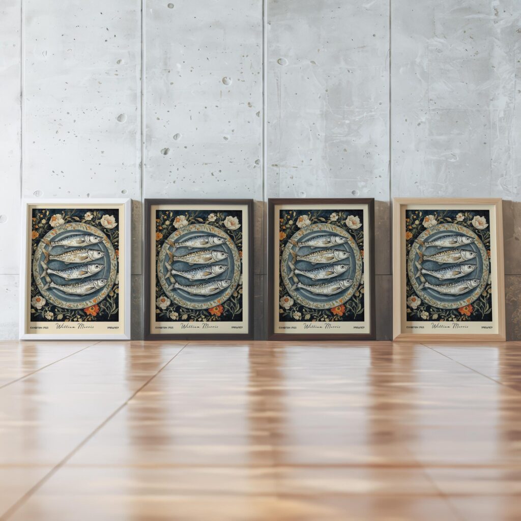 William Morris Sardines Print